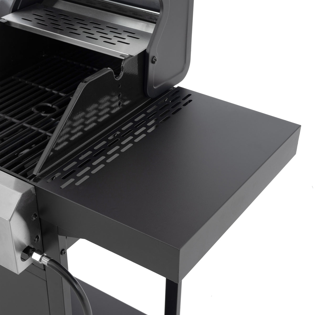 4-Burner Gas Grill and Griddle Combo with Pizza Pan – 2-in-1 Outdoor BBQ Cooking Station